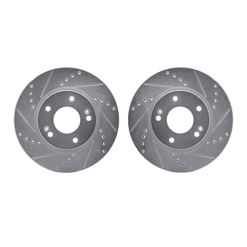 Dynamite Friction 7002-03021 Disc Brake Rotor Set - Front