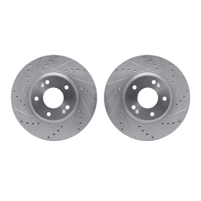 Dynamite Friction 7002-03025 Disc Brake Rotor Set - Front