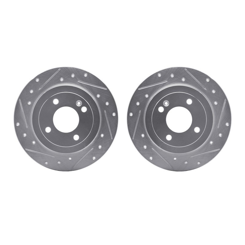 Dynamite Friction 7002-03035 Disc Brake Rotor Set - Rear