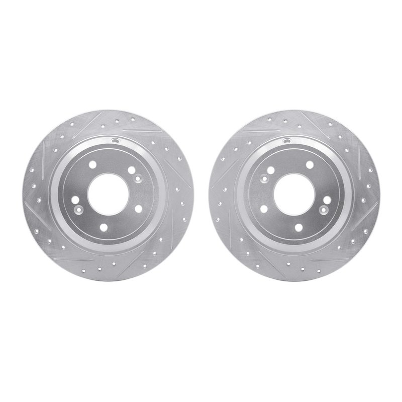Dynamite Friction 7002-03036 Disc Brake Rotor Set - Rear