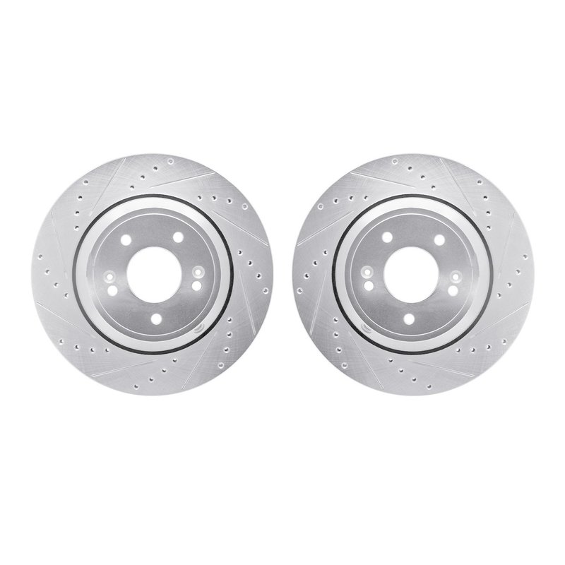 Dynamite Friction 7002-03037 Disc Brake Rotor Set - Rear