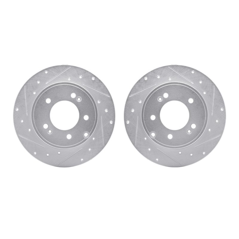 Dynamite Friction 7002-03039 Disc Brake Rotor Set - Rear