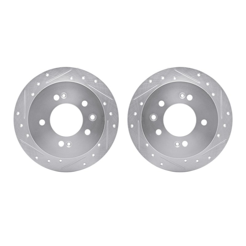 Dynamite Friction 7002-03042 Disc Brake Rotor Set - Rear