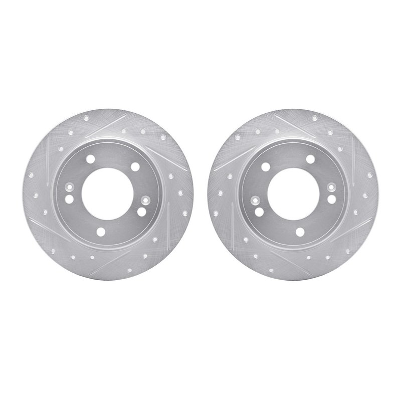 Dynamite Friction 7002-03044 Disc Brake Rotor Set - Rear