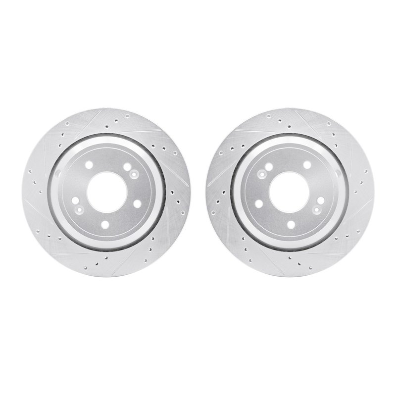 Dynamite Friction 7002-03045 Disc Brake Rotor Set - Rear