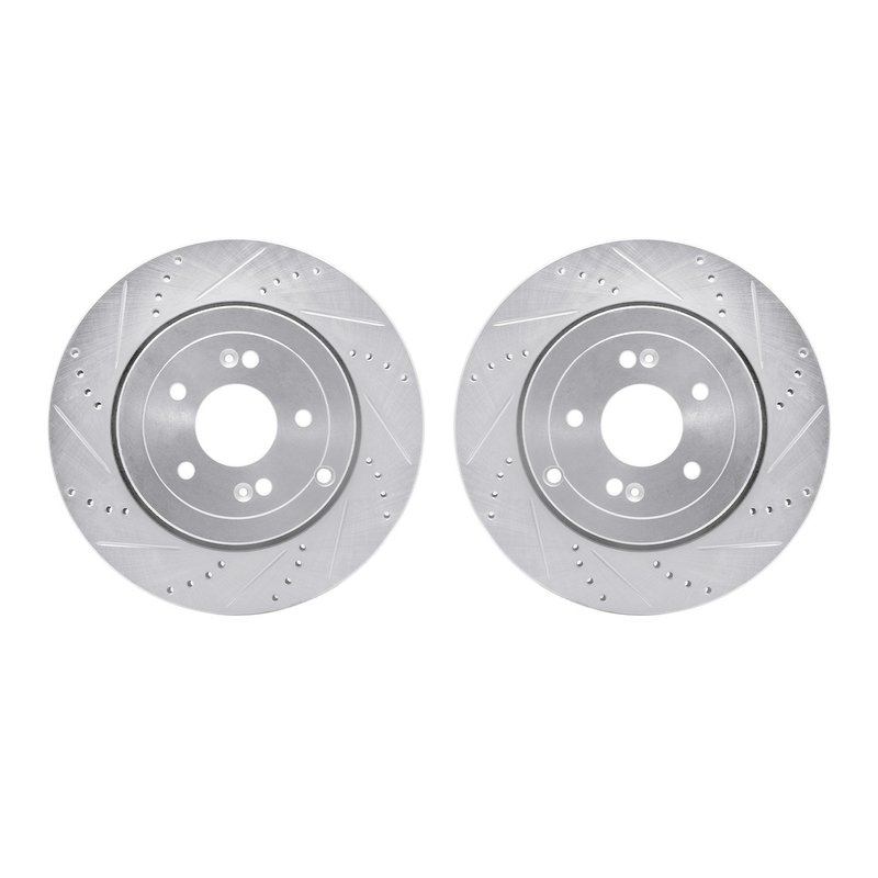 Dynamite Friction 7002-03046 Disc Brake Rotor Set - Rear