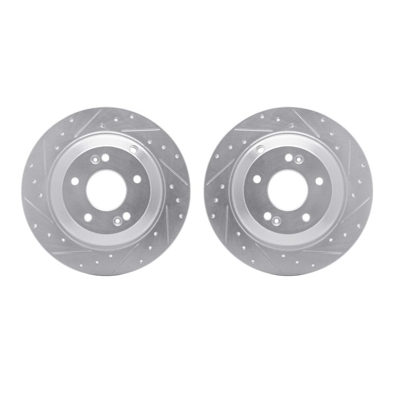 Dynamite Friction 7002-03047 Disc Brake Rotor Set - Rear