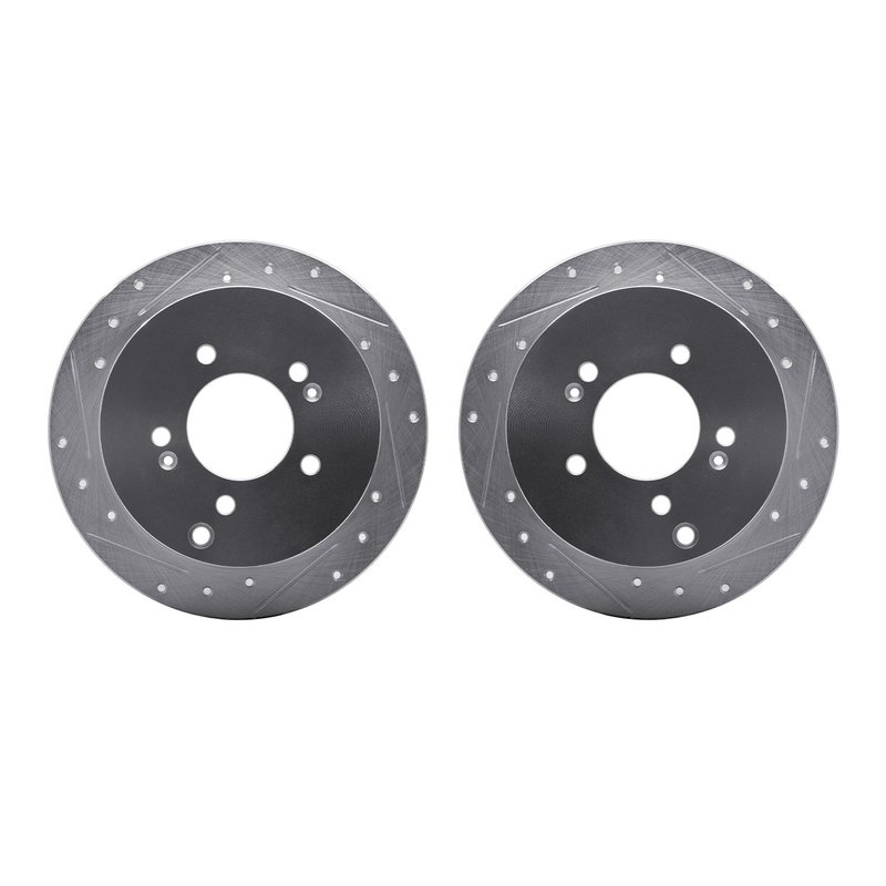 Dynamite Friction 7002-03051 Disc Brake Rotor Set - Rear
