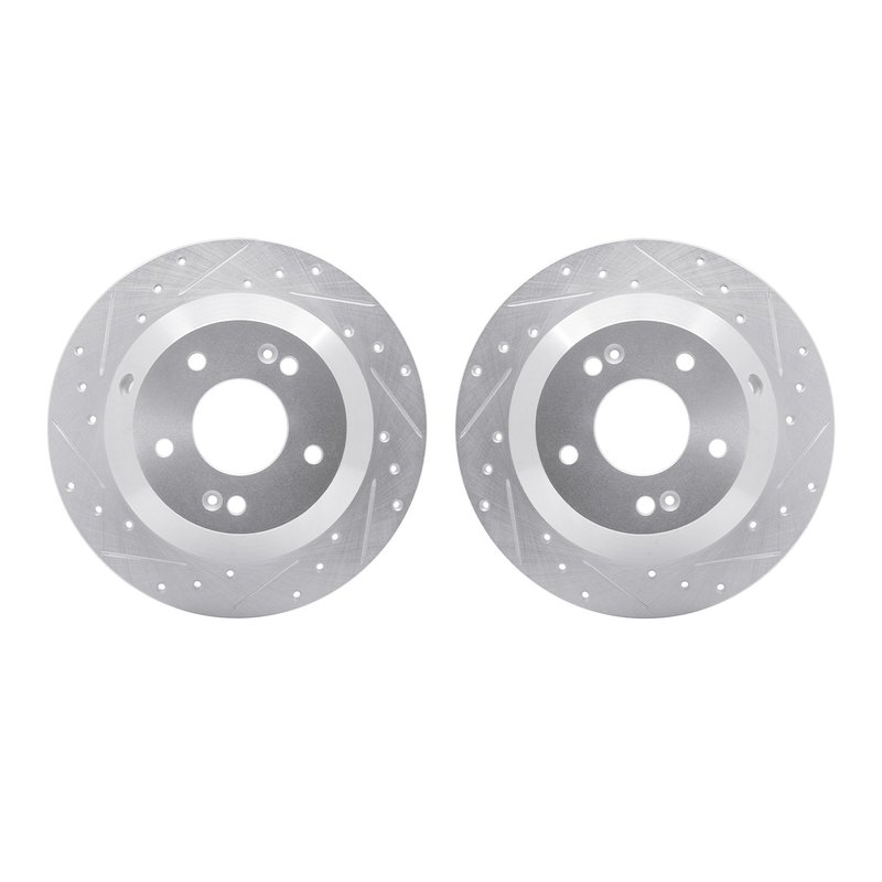 Dynamite Friction 7002-03053 Disc Brake Rotor Set - Rear