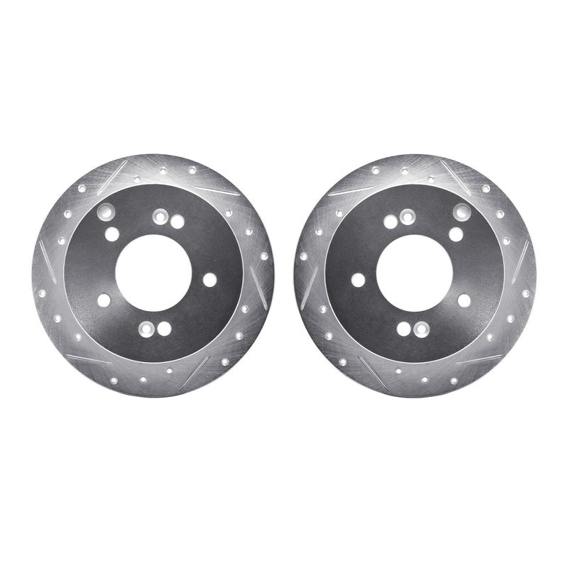 Dynamite Friction 7002-03057 Disc Brake Rotor Set - Rear