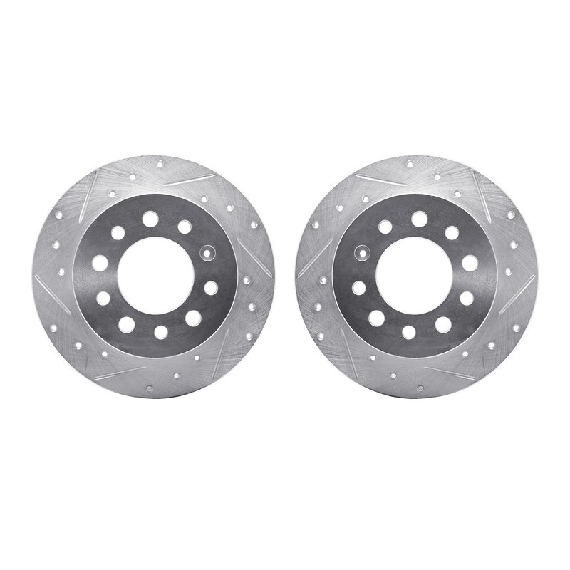 Dynamite Friction 7002-03058 Disc Brake Rotor Set - Rear