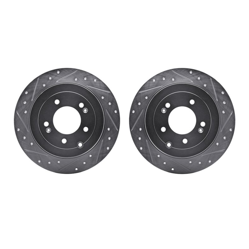 Dynamite Friction 7002-03060 Disc Brake Rotor Set - Rear