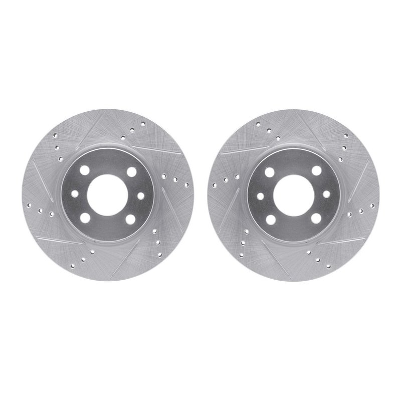 Dynamite Friction 7002-07001 Disc Brake Rotor Set - Front