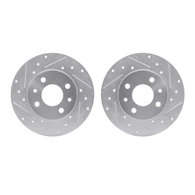 Dynamite Friction 7002-07004 Disc Brake Rotor Set - Rear
