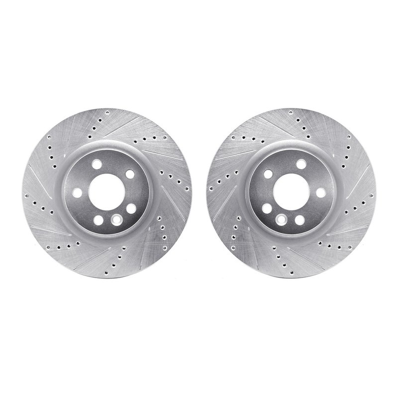 Dynamite Friction 7002-11000 Disc Brake Rotor Set - Front