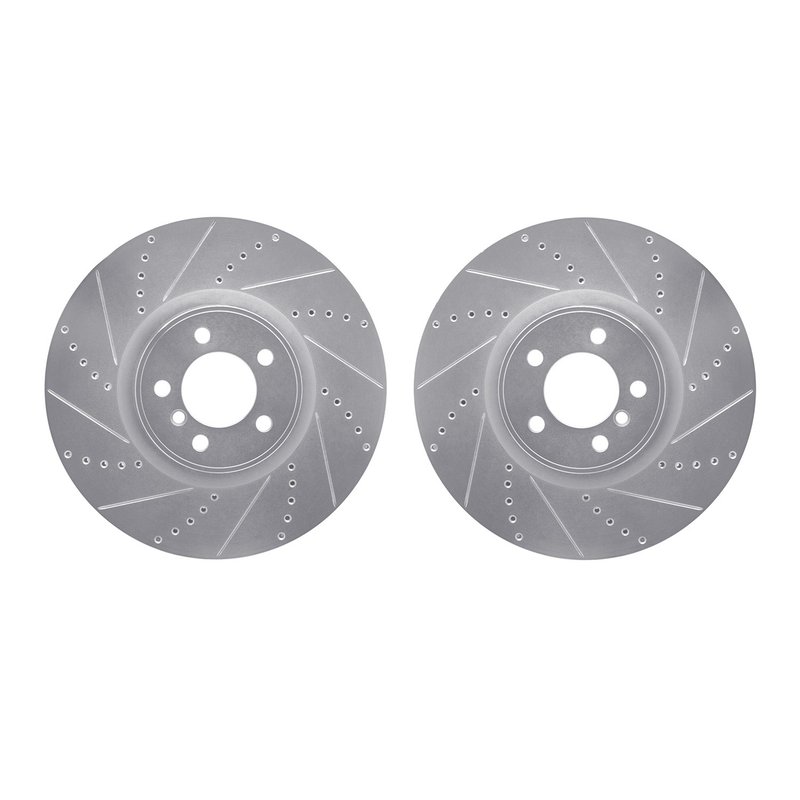 Dynamite Friction 7002-11015 Disc Brake Rotor Set - Front