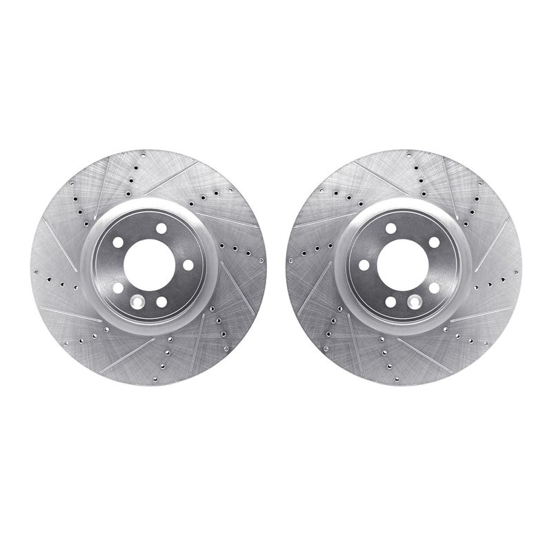 Dynamite Friction 7002-11016 Disc Brake Rotor Set - Front