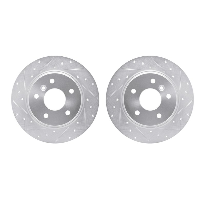 Dynamite Friction 7002-11021 Disc Brake Rotor Set - Rear