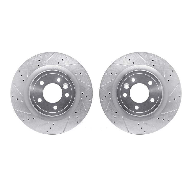 Dynamite Friction 7002-11022 Disc Brake Rotor Set - Rear
