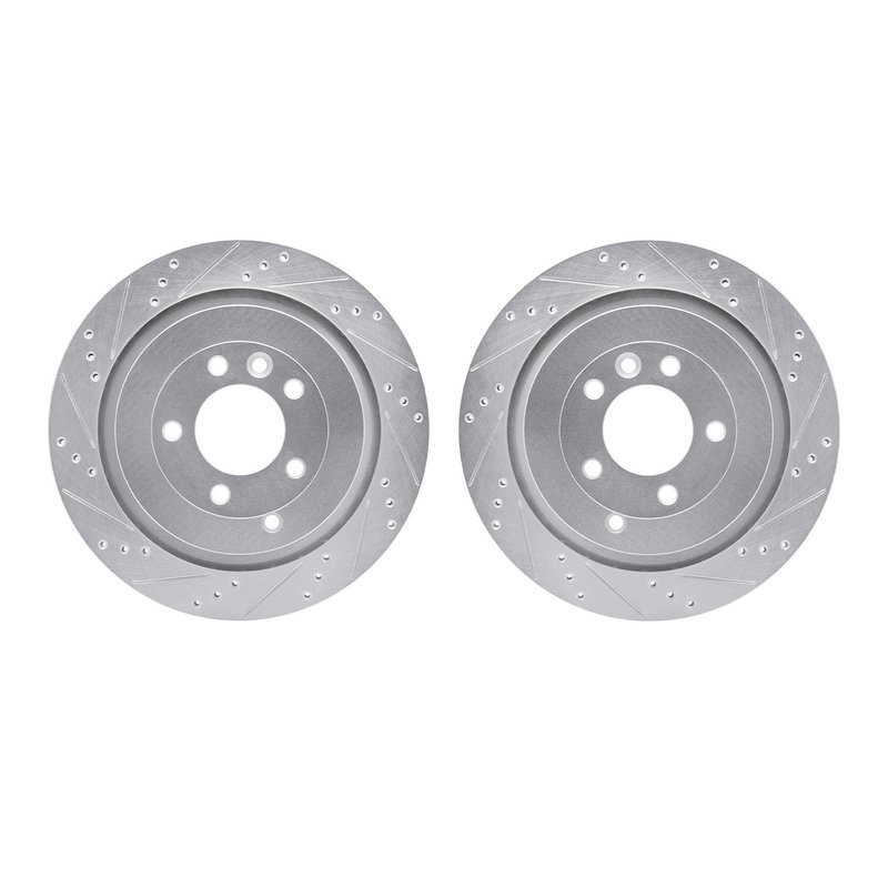 Dynamite Friction 7002-11029 Disc Brake Rotor Set - Rear