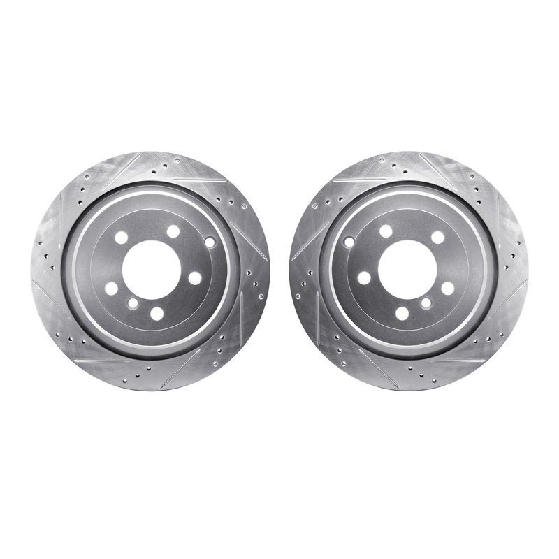 Dynamite Friction 7002-11031 Disc Brake Rotor Set - Rear