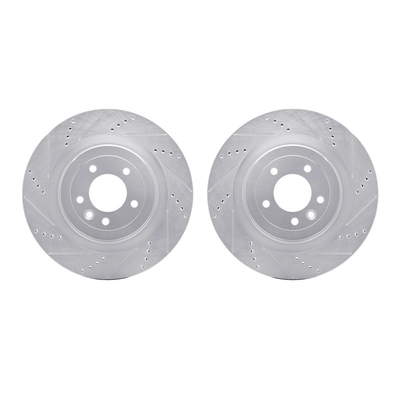 Dynamite Friction 7002-11033 Disc Brake Rotor Set - Rear
