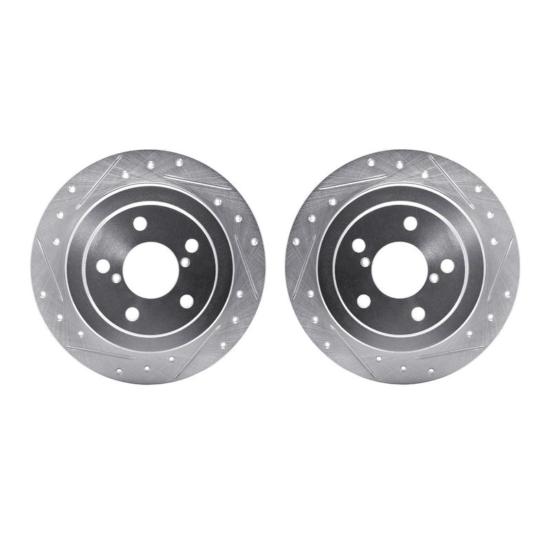 Dynamite Friction 7002-13025 Disc Brake Rotor Set - Rear