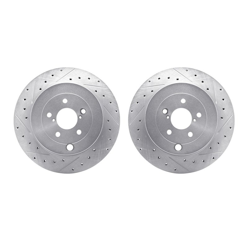 Dynamite Friction 7002-13031 Disc Brake Rotor Set - Rear