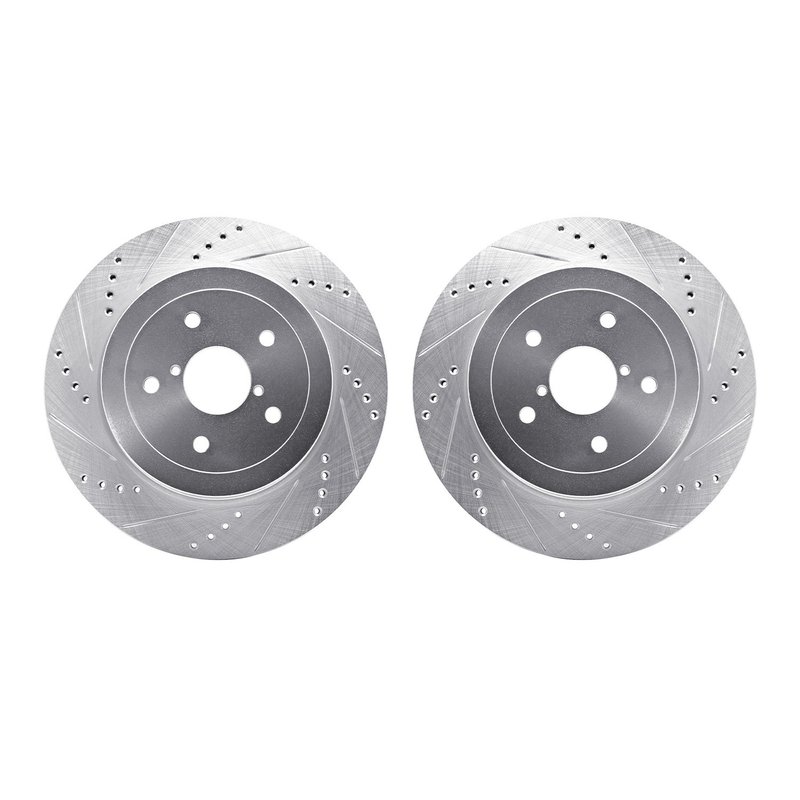 Dynamic Friction 7002-13038 Disc Brake Rotor Set - Rear