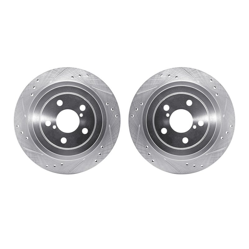 Dynamite Friction 7002-13039 Disc Brake Rotor Set - Rear