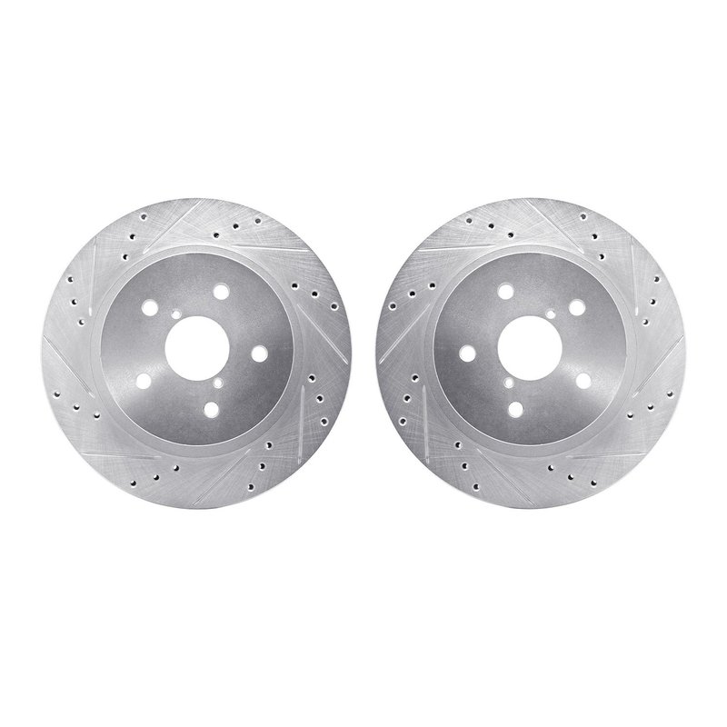 Dynamite Friction 7002-13043 Disc Brake Rotor Set - Rear