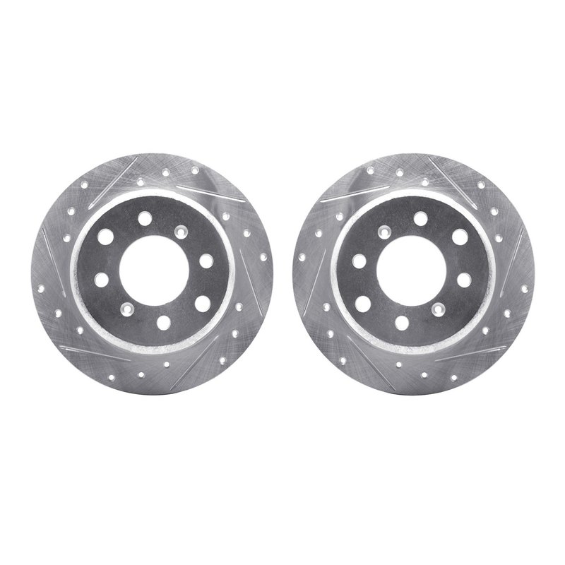 Dynamite Friction 7002-16007 Disc Brake Rotor Set - Rear