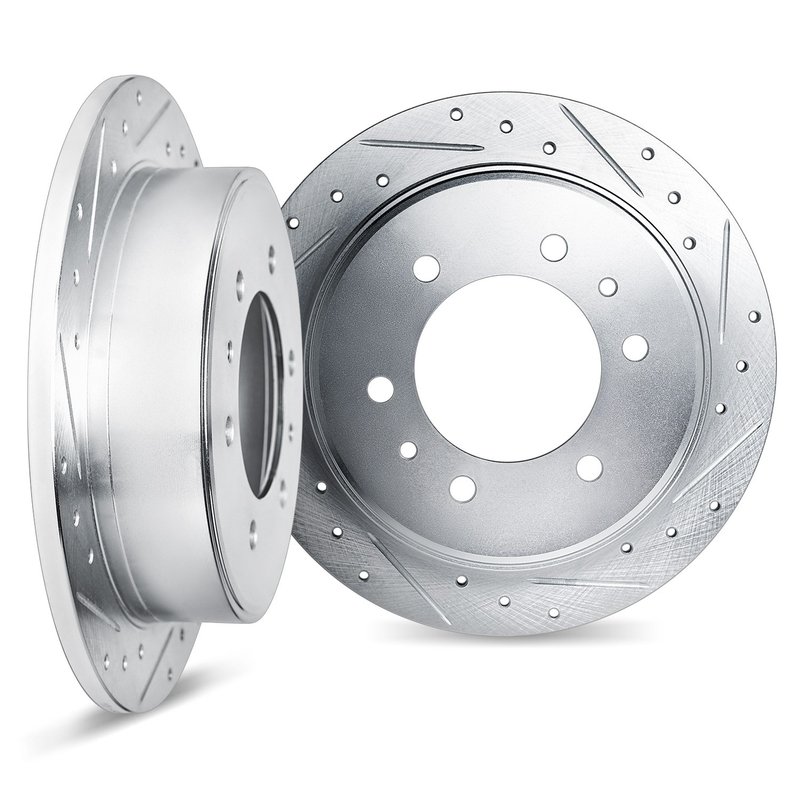 Dynamite Friction 7002-16009 Disc Brake Rotor Set - Rear