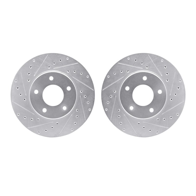 Dynamite Friction 7002-20014 Disc Brake Rotor Set - Front
