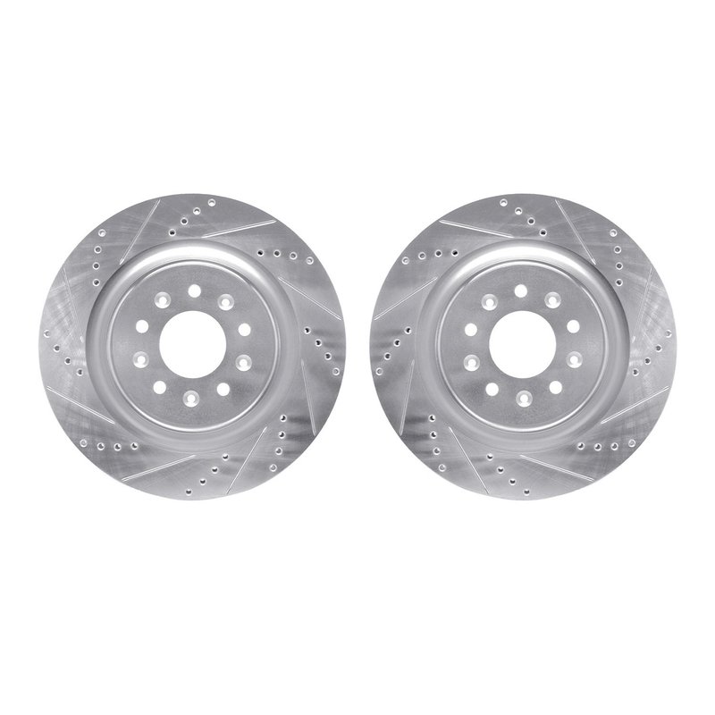Dynamite Friction 7002-20021 Disc Brake Rotor Set - Front