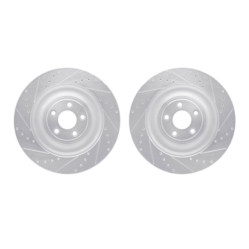 Dynamite Friction 7002-20028 Disc Brake Rotor Set - Rear