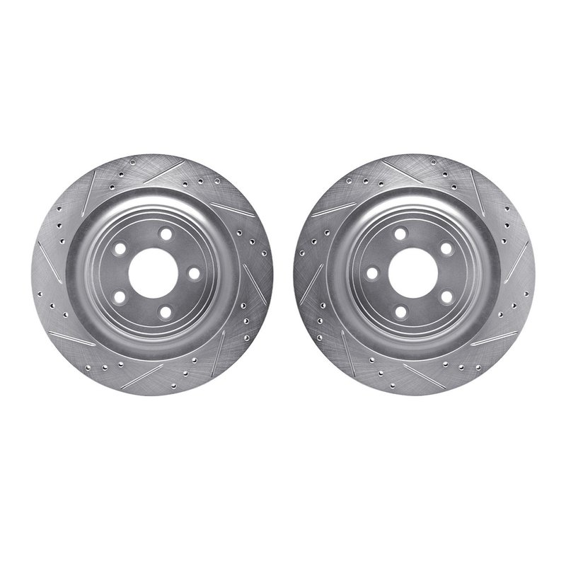 Dynamite Friction 7002-20031 Disc Brake Rotor Set - Rear