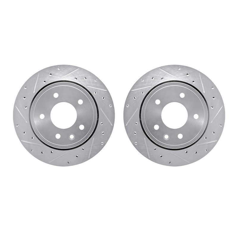 Dynamite Friction 7002-20034 Disc Brake Rotor Set - Rear