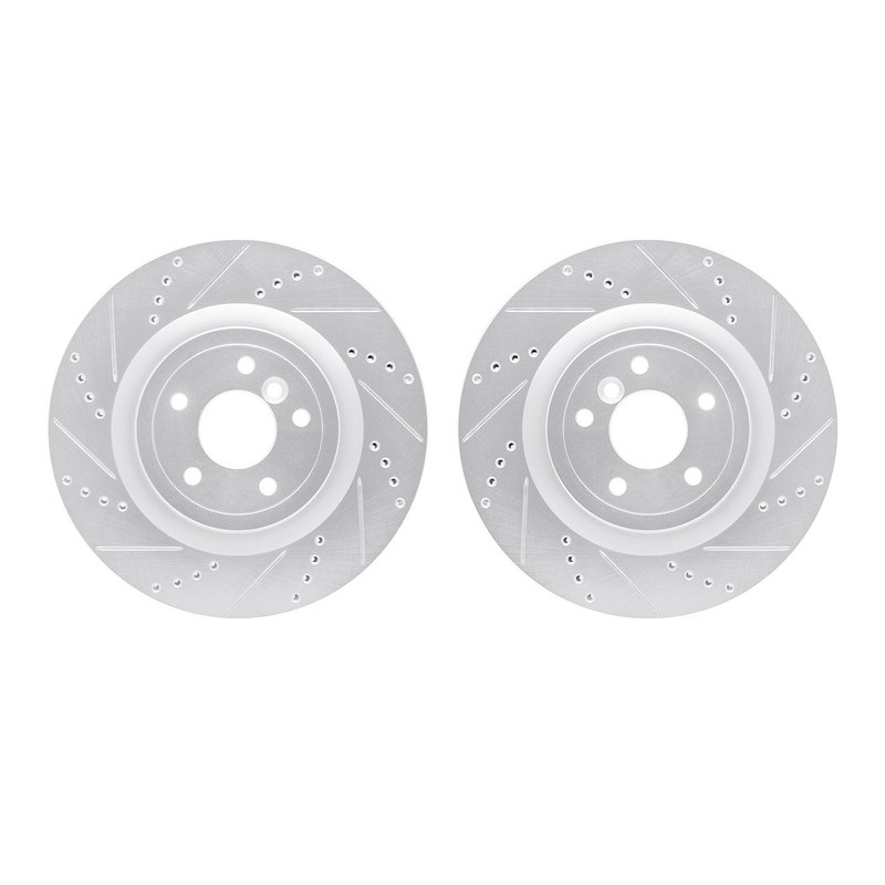 Dynamite Friction 7002-20036 Disc Brake Rotor Set - Rear