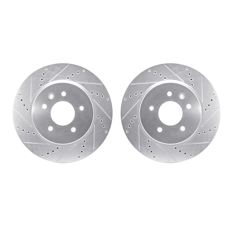 Dynamite Friction 7002-20037 Disc Brake Rotor Set - Rear