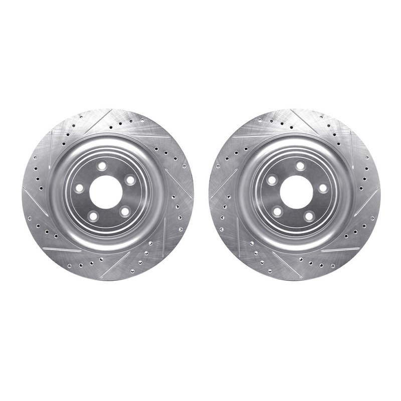Dynamite Friction 7002-20039 Disc Brake Rotor Set - Rear