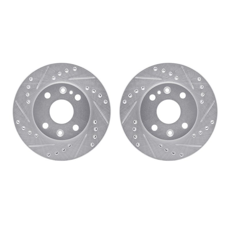 Dynamite Friction 7002-21000 Disc Brake Rotor Set - Front