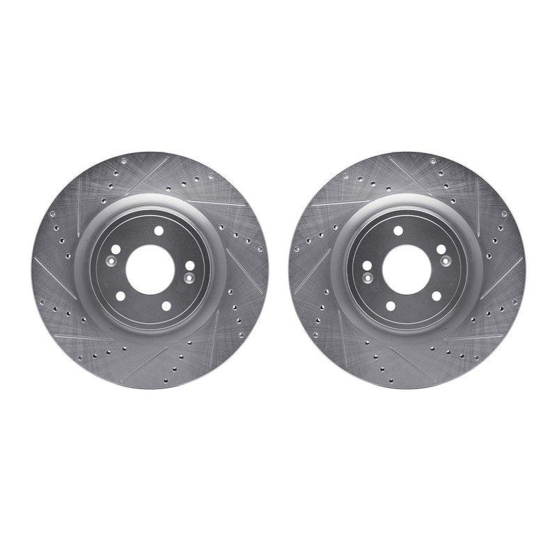 Dynamite Friction 7002-21001 Disc Brake Rotor Set - Front