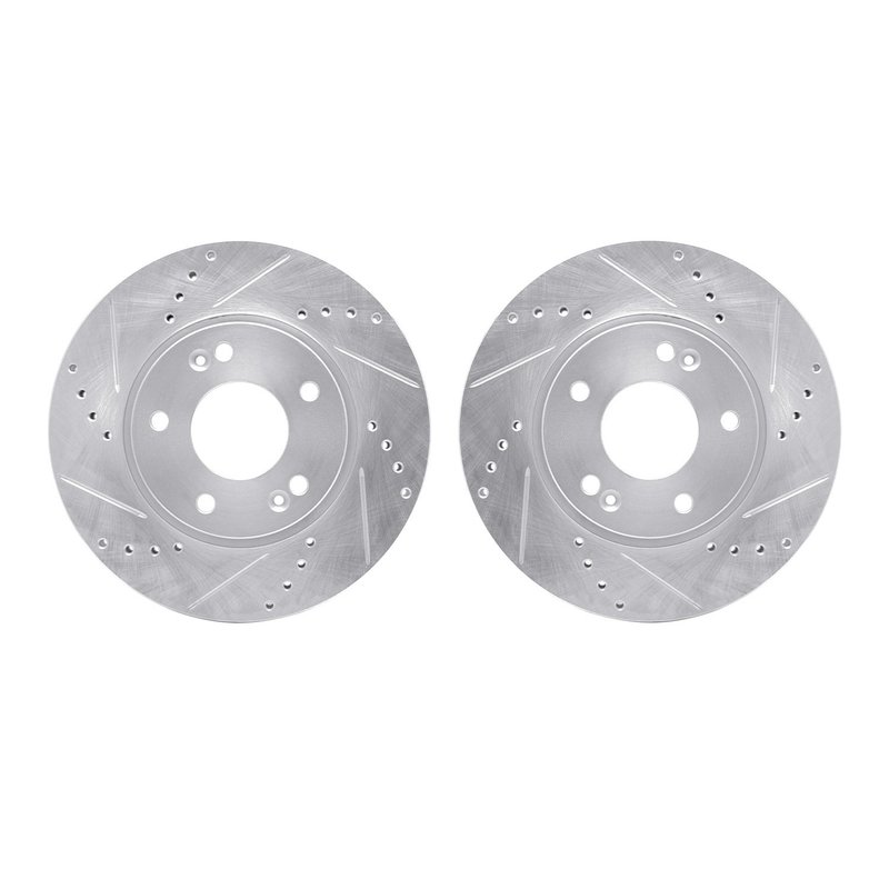 Dynamite Friction 7002-21008 Disc Brake Rotor Set - Front