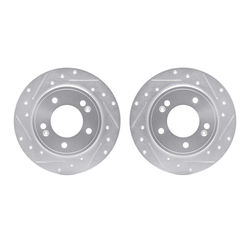 Dynamite Friction 7002-21028 Disc Brake Rotor Set - Rear