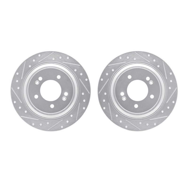 Dynamite Friction 7002-21031 Disc Brake Rotor Set - Rear
