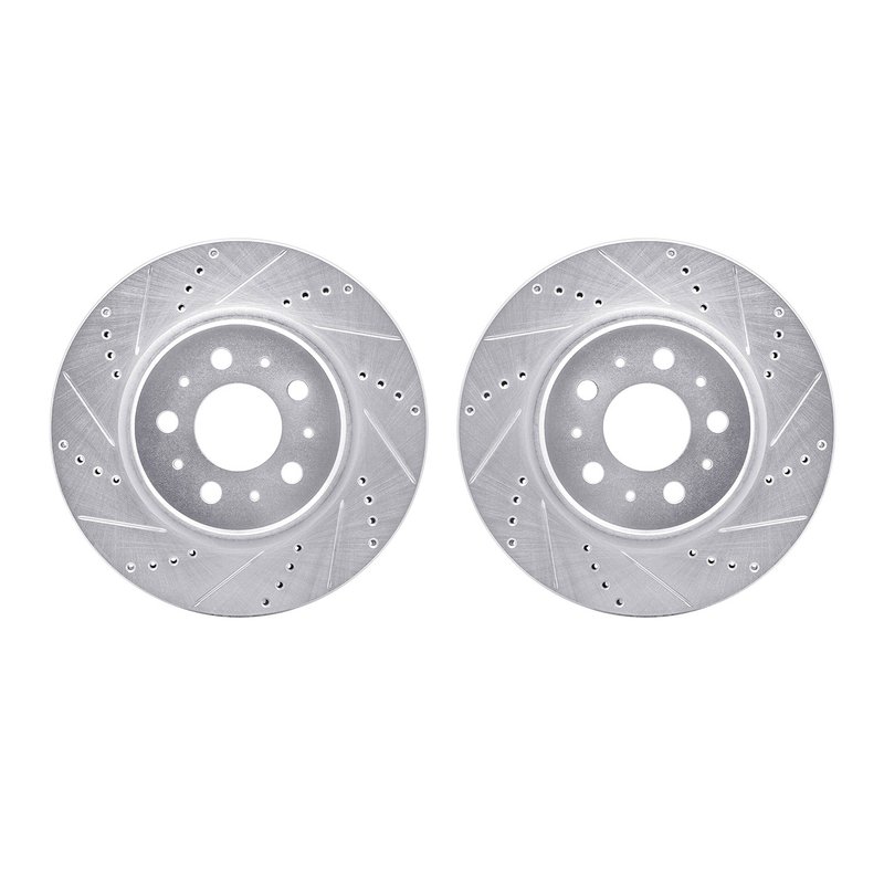 Dynamite Friction 7002-26001 Disc Brake Rotor Set - Front