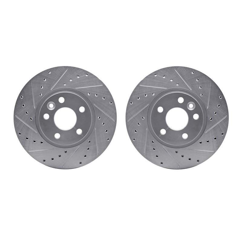 Dynamite Friction 7002-27001 Disc Brake Rotor Set - Front