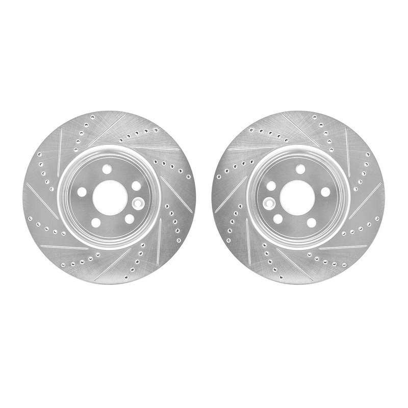 Dynamic Friction 7002-27023 Disc Brake Rotor Set - Front
