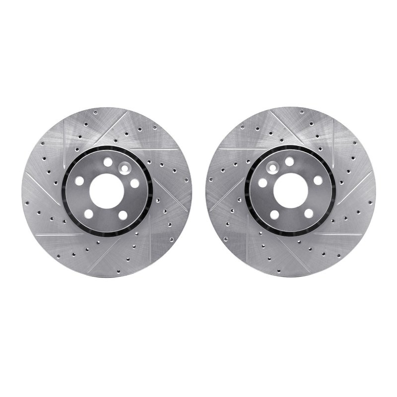 Dynamite Friction 7002-27026 Disc Brake Rotor Set - Front